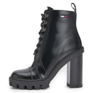  boots - tommy jeans heeled b black