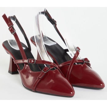 trendyol claret red patent leather σε προσφορά