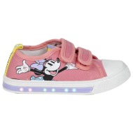  sneakers pvc sole with lights cotton minnie