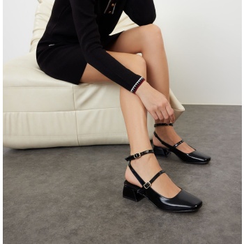 trendyol black mary jane ankle strap σε προσφορά