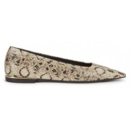  ballerinas - furla code ballerina t. 10 - vitello st. elaphe with snake pattern