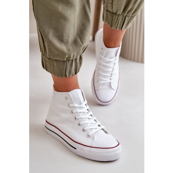 women`s sneakers over the ankle white σε προσφορά