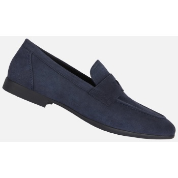 geox dark blue men`s moccasins sapienza σε προσφορά