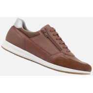  geox brown men`s sneakers avery - men`s