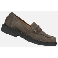  geox dark grey women`s moccasins spherica ec1 - women`s