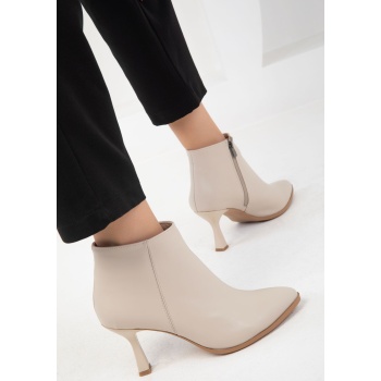 soho beige women`s boots & booties 17525 σε προσφορά