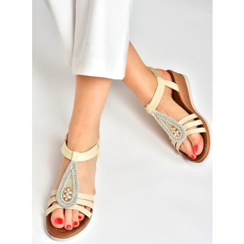 fox shoes beige women`s daily sandals σε προσφορά