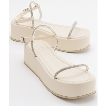 luvishoes ekos ecru beige women`s σε προσφορά