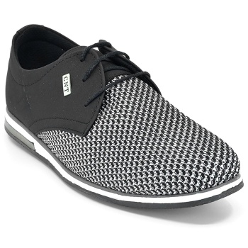 riccon men`s black knitted casual shoes σε προσφορά