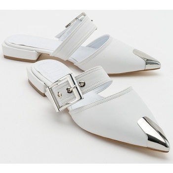 luvishoes jenni white buckle women`s σε προσφορά