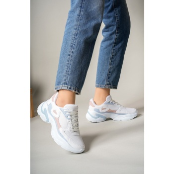 riccon women`s sneaker white powder blue σε προσφορά