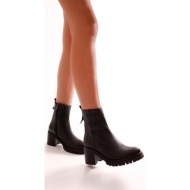  shoeberry women`s marlo black leather boots, black leather.