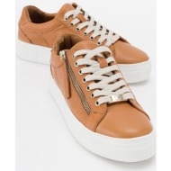  luvishoes berly camel genuine leather women`s sneakers