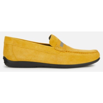 yellow men`s moccasins geox ascanio  σε προσφορά