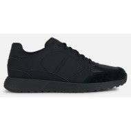  black men`s sneakers geox molveno - men`s