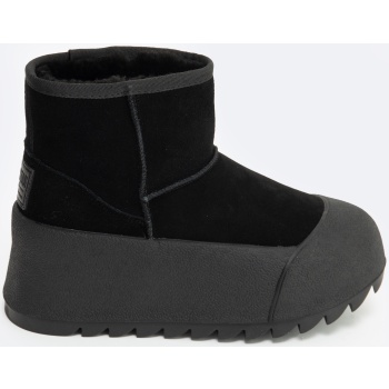 insulated suede snow boots on the big σε προσφορά