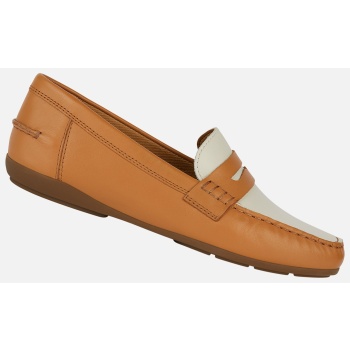 light brown women`s moccasins geox σε προσφορά