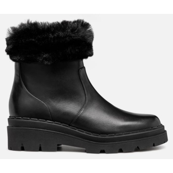 black women`s ankle boots geox felleny σε προσφορά