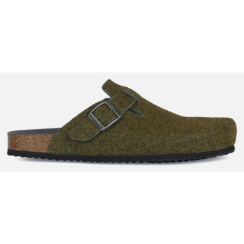 khaki men`s slippers geox ghita - men`s σε προσφορά