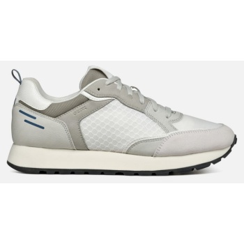 white men`s sneakers geox partenio  σε προσφορά