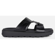  black men`s sandals geox spherica ec6 - men`s