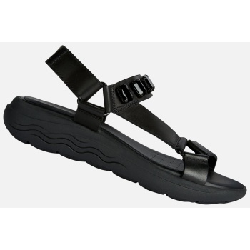 black women`s sandals geox spherica σε προσφορά