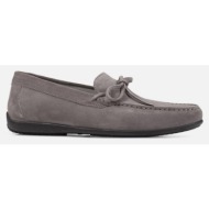  dark grey men`s moccasins geox ascanio - men`s