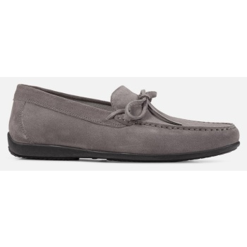 dark grey men`s moccasins geox ascanio σε προσφορά