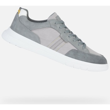 grey men`s sneakers geox merediano  σε προσφορά