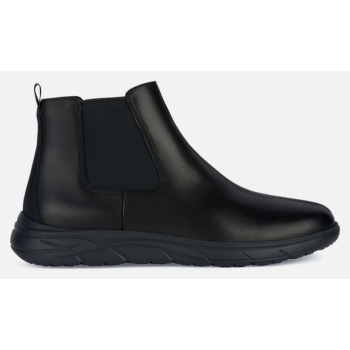 black men`s ankle boots geox portello  σε προσφορά