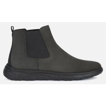 brown men`s ankle boots geox portello  σε προσφορά