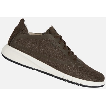 khaki men`s sneakers geox aerantis  σε προσφορά