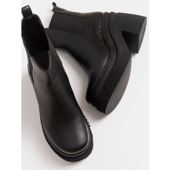 luvishoes emma black skin women`s boots σε προσφορά