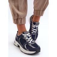  fb2 women`s navy blue sports sneakers kildia