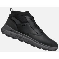  black men`s ankle boots geox spherica 4x4 b abx - men`s