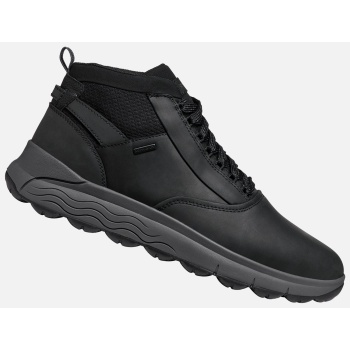 black men`s ankle boots geox spherica σε προσφορά