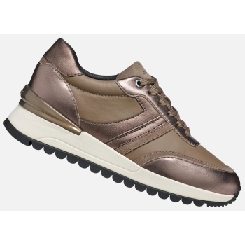 brown women`s sneakers geox desya  σε προσφορά