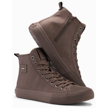 ombre men`s high-top sneakers with σε προσφορά