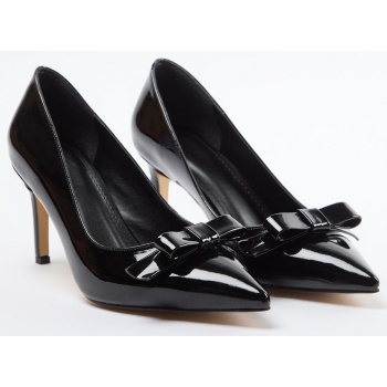 trendyol black bowknot patent leather σε προσφορά