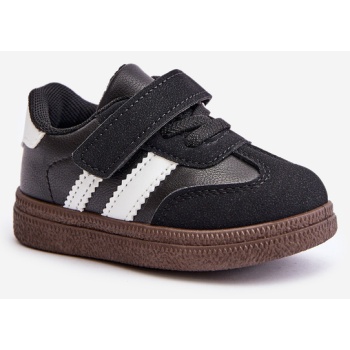 children`s velcro sneakers - black