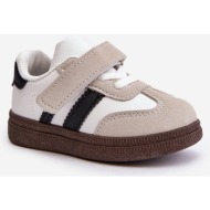  children`s velcro sneakers white tromella