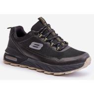  men`s platform sports shoes black idama