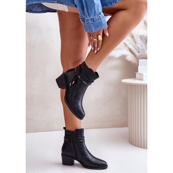 women`s ankle boots with heel insulated