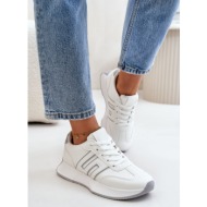  sneakers women`s platform sports shoes white-grey thari