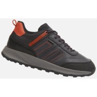  black men`s sneakers geox terrestre b abx - men`s