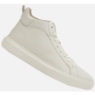  white men`s sneakers geox deiven - men`s