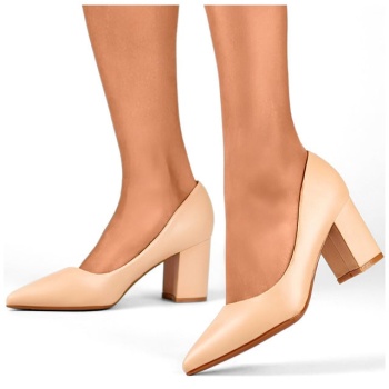 primohurt beige classic low-heeled