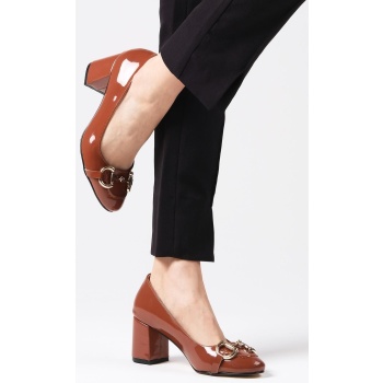 mio gusto leandra women`s tan heels σε προσφορά