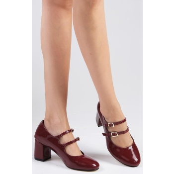 mio gusto tiana burgundy patent leather σε προσφορά