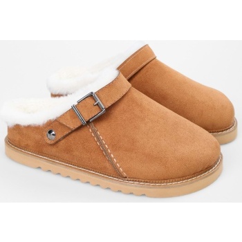 shoeberry women`s saboi brown suede σε προσφορά